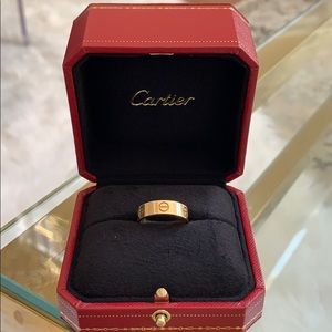 💯% Authentic Cartier LOVE ring 18k Yellow Gold